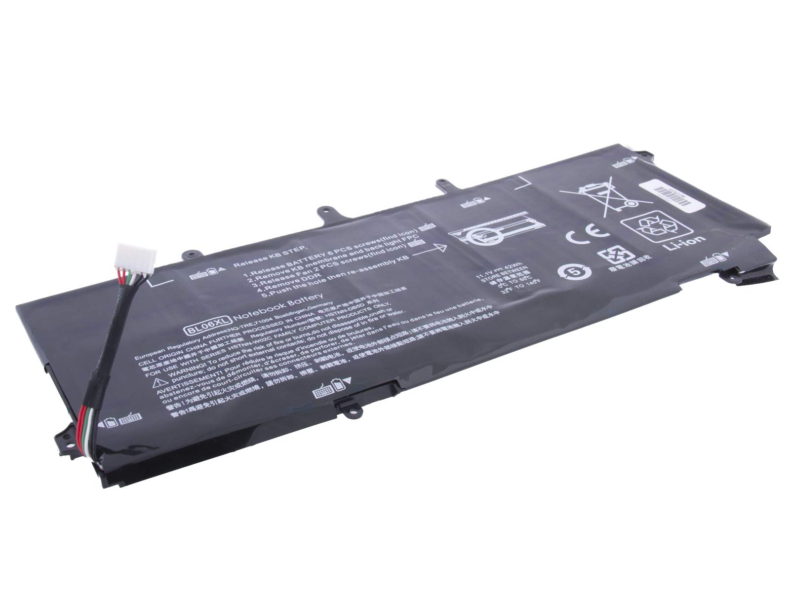 AvacomFolio 1040 G1/G2 Li-Pol 11, 1 V 3800 mAh/42 Wh