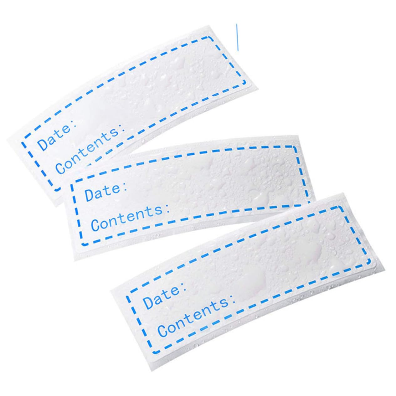 STOBOK 3 Di Carta Naturale Inglese Adesivi Data Record Etichette Indice Per Cucina Cibo Casa Ufficio Forniture Artigianali