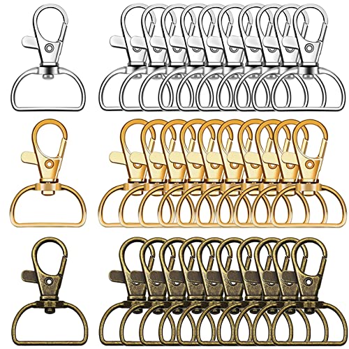 Drehbare Schlüsselringe, 30 Stücke Schlüsselanhänger...