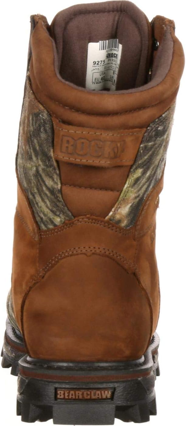 ROCKY BearClaw GORE-TEX® Waterproof 1000G Insulated Hunting Boot, Mossy Oak Break Up, Size 11(ME)