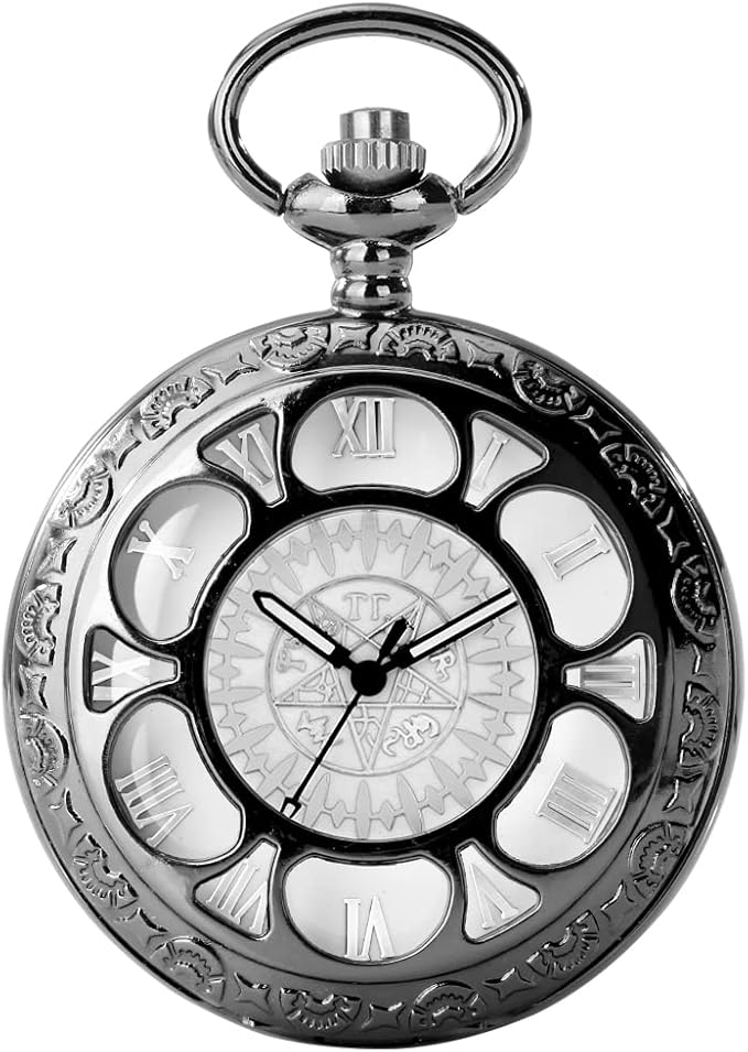 Amazon ブラック ホローアウト 懐中時計 ローマ数字 ホワイト ダイヤル ペンダント 時計 ファッション シンプル パターン クォーツ 懐中時計 レディース メンズ 腕時計 腕時計 通販 Amazon ブラック ホローアウト 懐中時計 ローマ数字 ホワイト ダイヤル ペンダント 時計 ファッション シンプル パターン クォーツ 懐中時計 レディース メンズ 腕時計 腕時計 通販