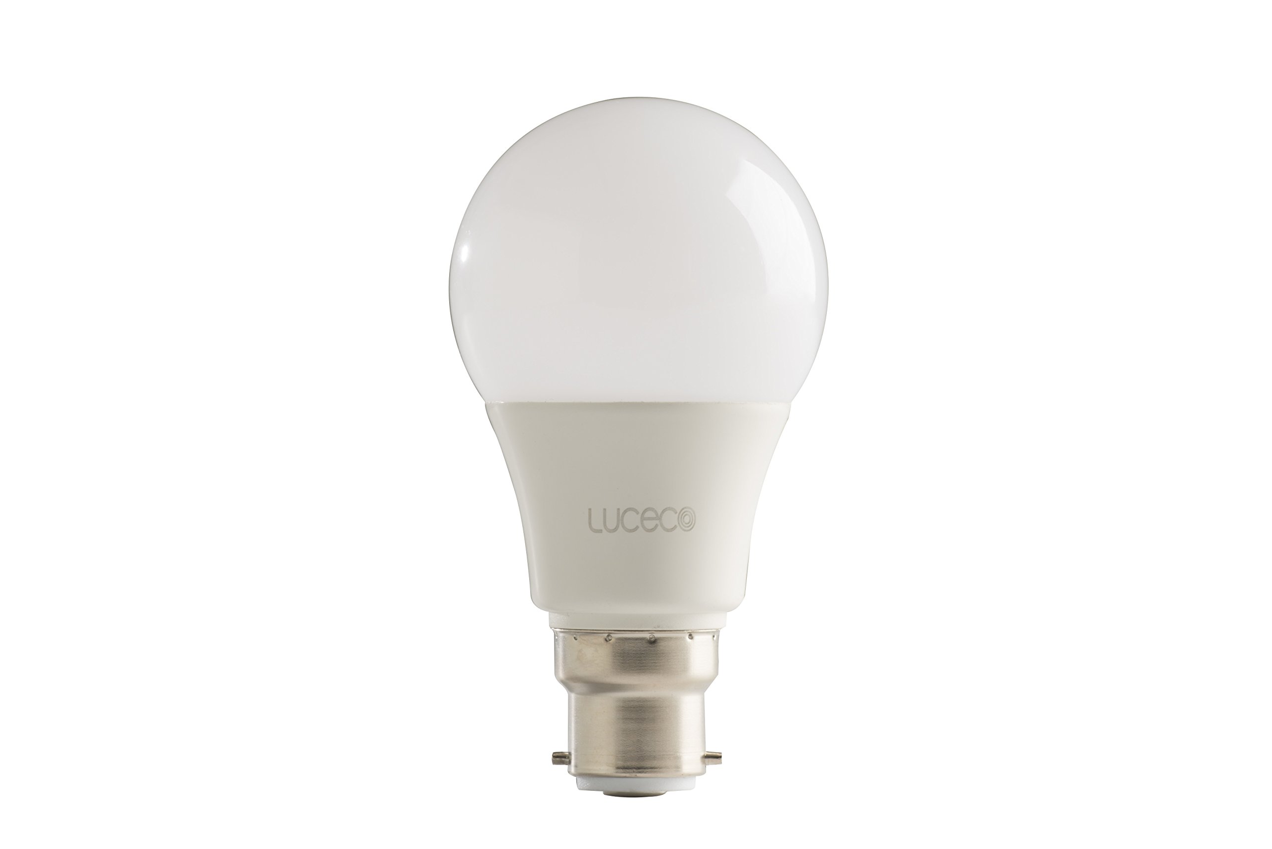 Luceco White A60 B22 10 W Led 2700 K 810 Lm Warm Dimmable Eco Lamp,