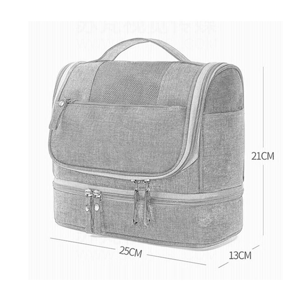 ENGENDER Custodia per Il Trucco Borsa cosmetica Portatile Multifunzionale Separazione asciutta e bagnata Borsa cosmetica for Esterni Borsa da Viaggio Borsa da Viaggio Scatola per Il Trucco(E)