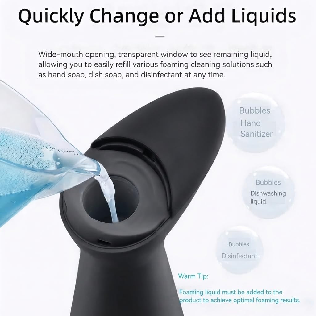 Automatic Foaming Soap Dispenser Waterproof Hand-Free image 5