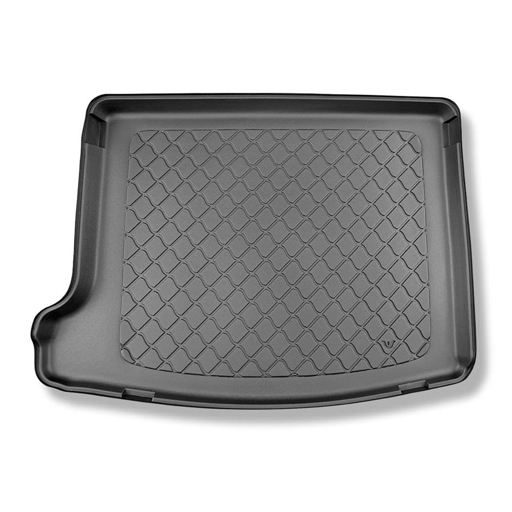 Mossa Vasca Baule Compatibile con Jeep Compass II MP 4xe Plug-in Hybrid SUV (07.2020- ) - Tappetino per Bagagliaio - Tappeto Bagagliaio per Auto - G