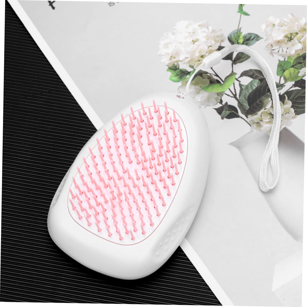 Balacoo Pet Grooming Kit: Abs Dog Cat Comb Hair Brush Tangle- Removal Tool Lanyard