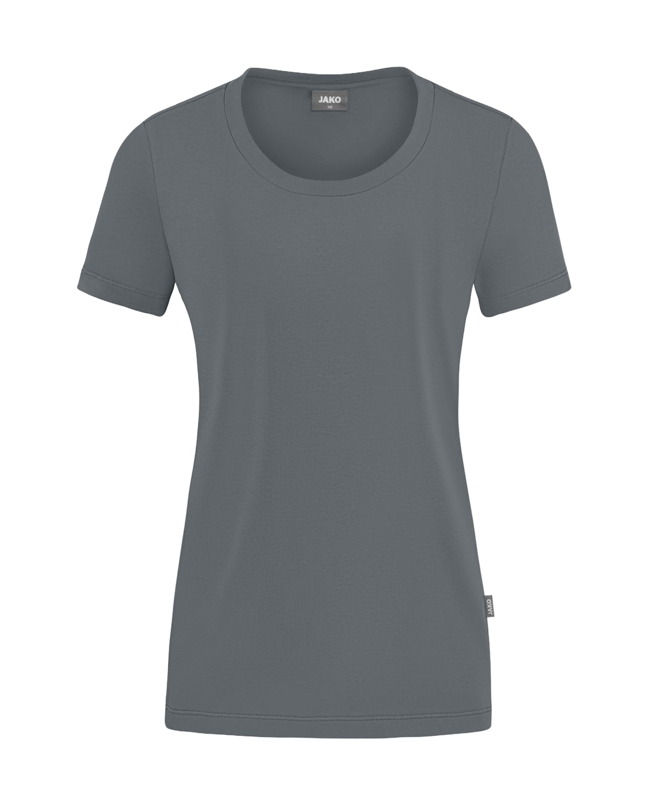 JAKO Men T-Shirts Organic Stretch, Steingrau, C6121-840, 4XL