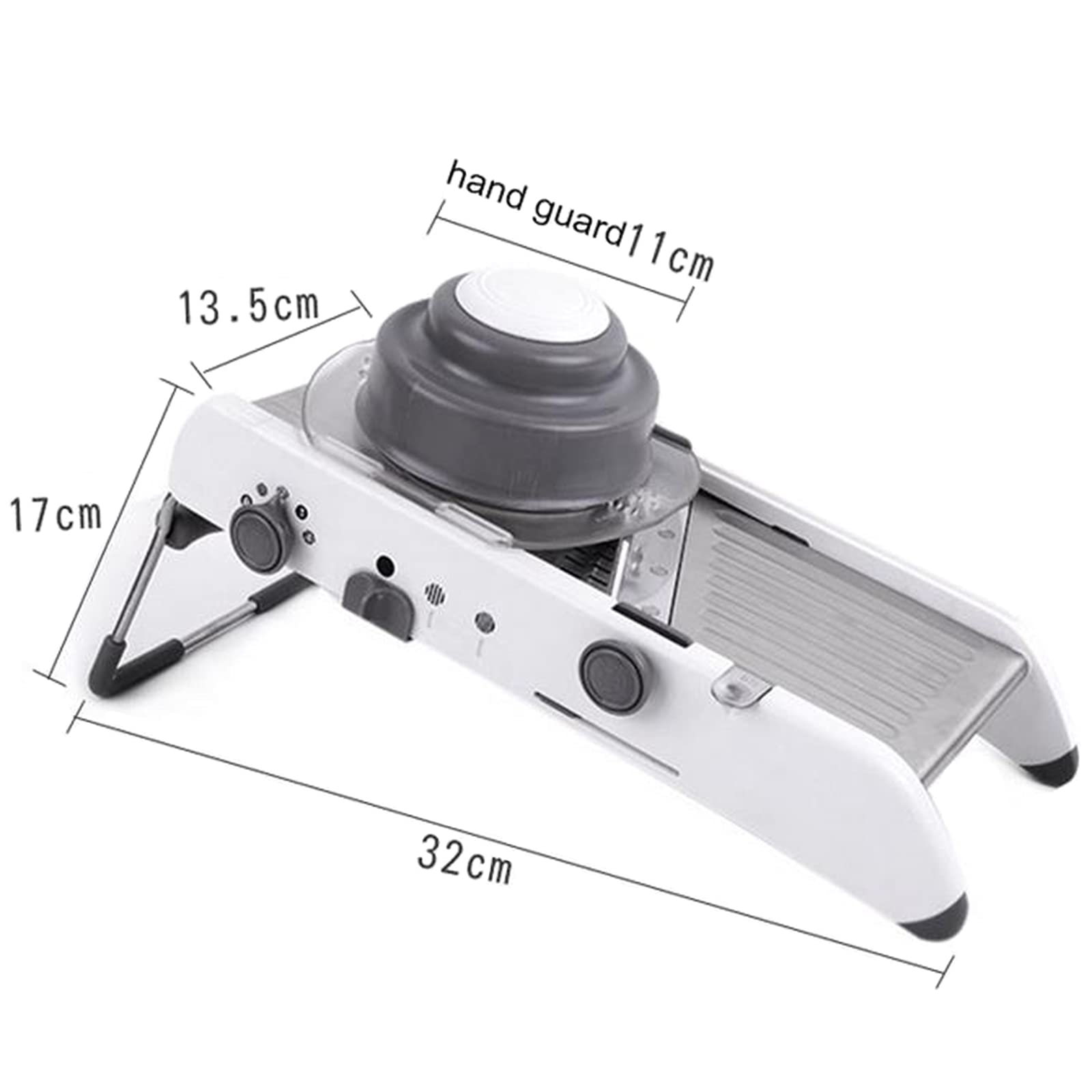 Mandoline Schneider Gemüseschneider 18 In1 Küchenzeile Obst und Gemüse Schneider Gemüsehobel Edelstahl Julienne zum Hobeln von Obst Zwiebelschneider und Gemüse