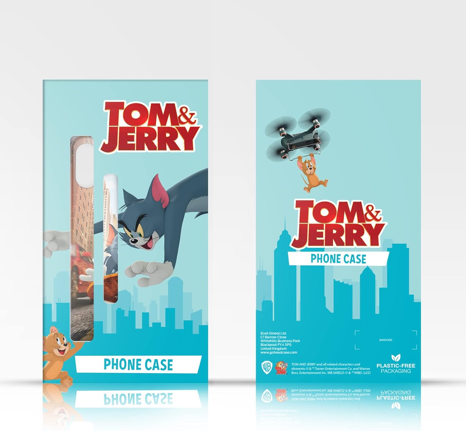 Head Case Designs Officially Licensed Tom and Jerry Movie (2021) Characters 1 Graphics Leather Wallet Case Compatible with Samsung Galaxy A21s (2020)