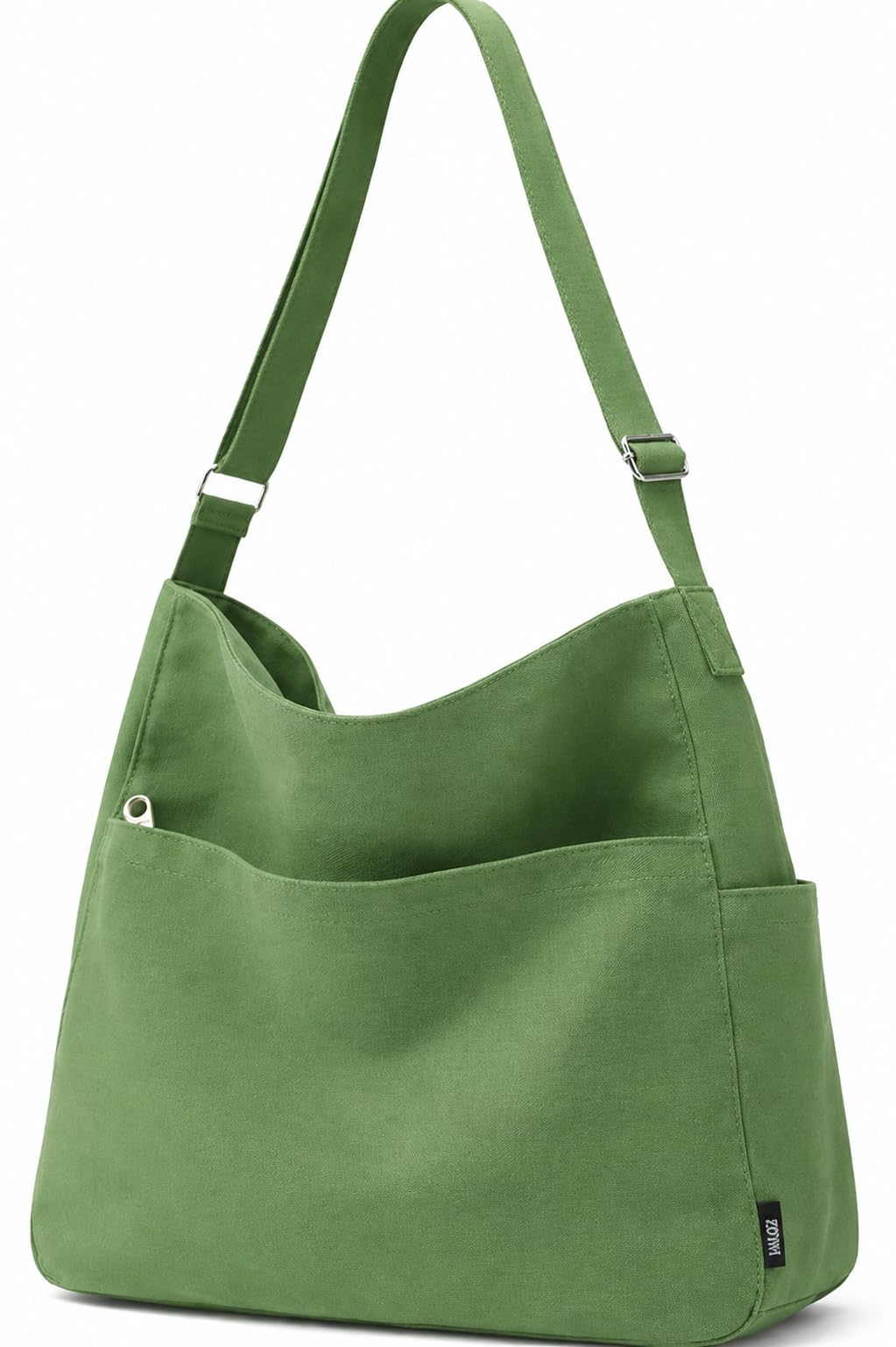 homelya The Everyday Messenger Canvas Messenger Bag Olive for Men & Women | Cotton Shoulder Bag for Office, Travel, College & Daily Use-picture-48