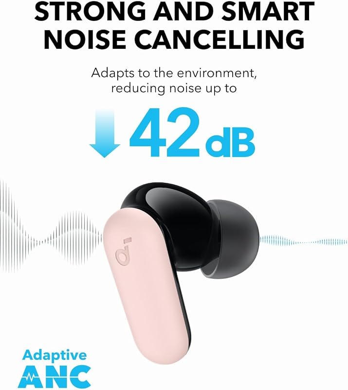 Soundcore P30i by Anker Noise Cancelling Earbuds, Hands-Free Viewing image 3