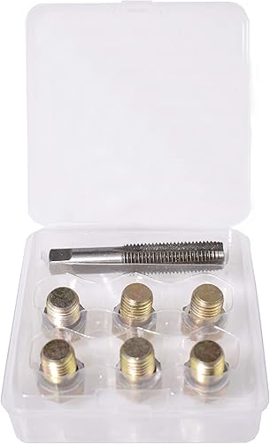 Miniatura 2 de Alltooetools Kit de herramientas de reparación de roscas de tapón de drenaje de aceite M13 X 1.5MM