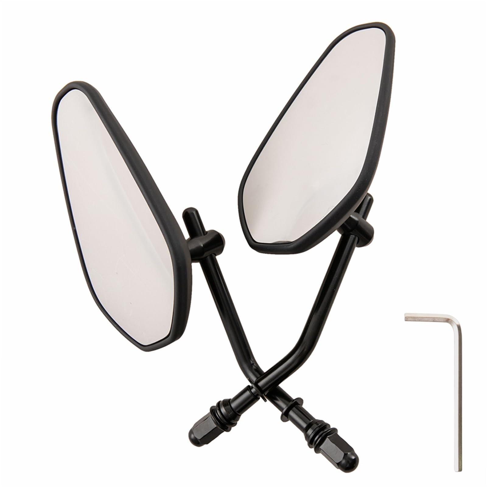Espejo para moto Harley XL1200L y XL883 con visión panorámica 4