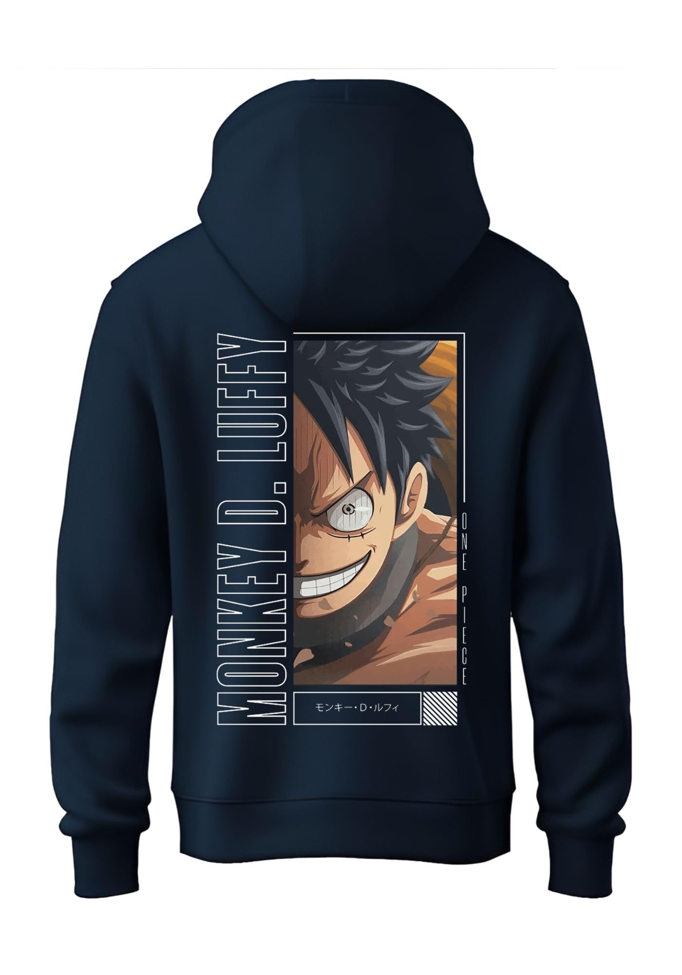 mors aile One Piece Luffy Unisex Anime Hoodie for Men & Women 100% Cotton Naruto, Jujutsu Kaisen, Goku, Gojo, Bleach Anime Printed Hoodies-picture-36