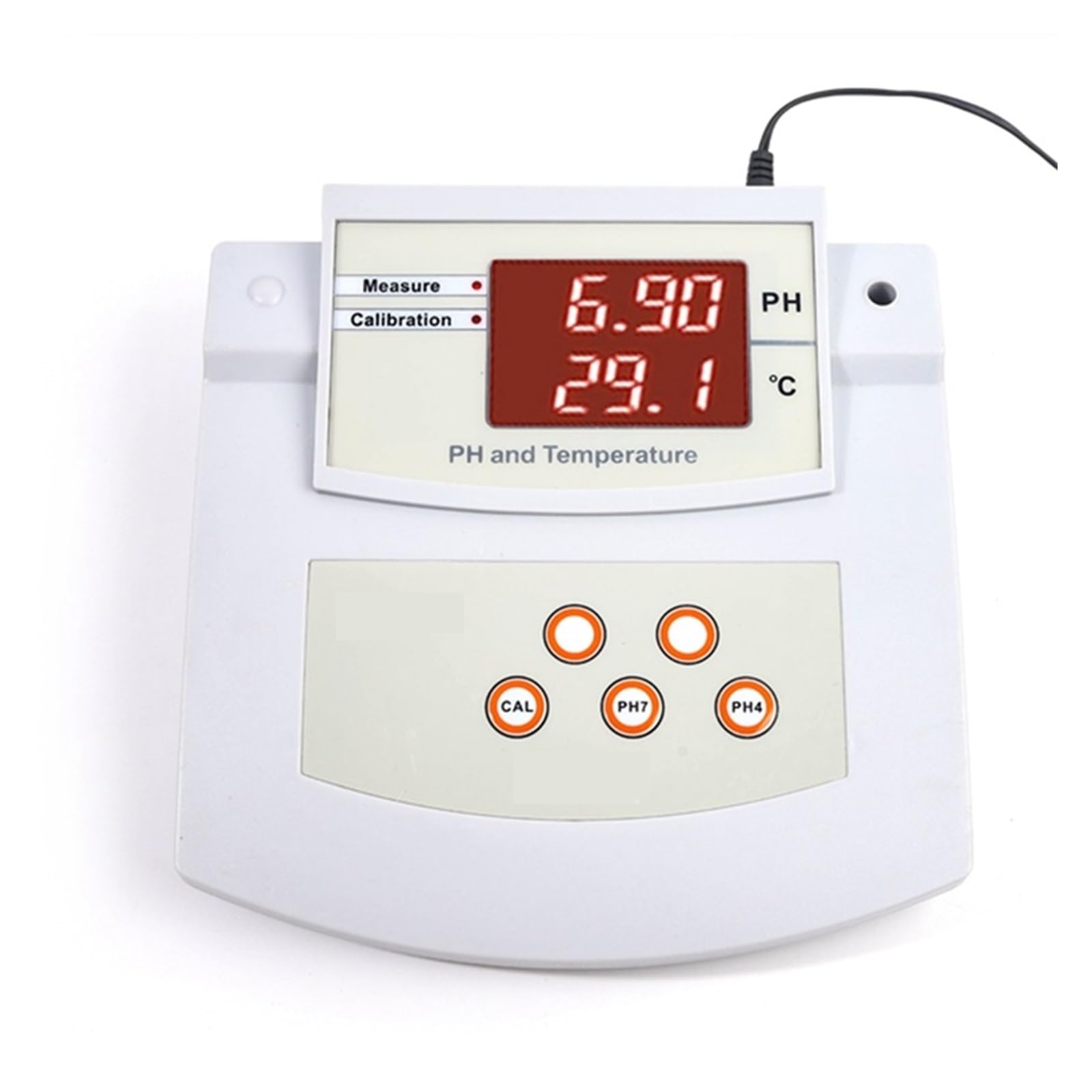 PH-mètre Étalonnage Automatique Compteur D'acidité Testeur De Température Banc Analyseur D'électrodes Qualité L'eau Large Plage NuméRique
