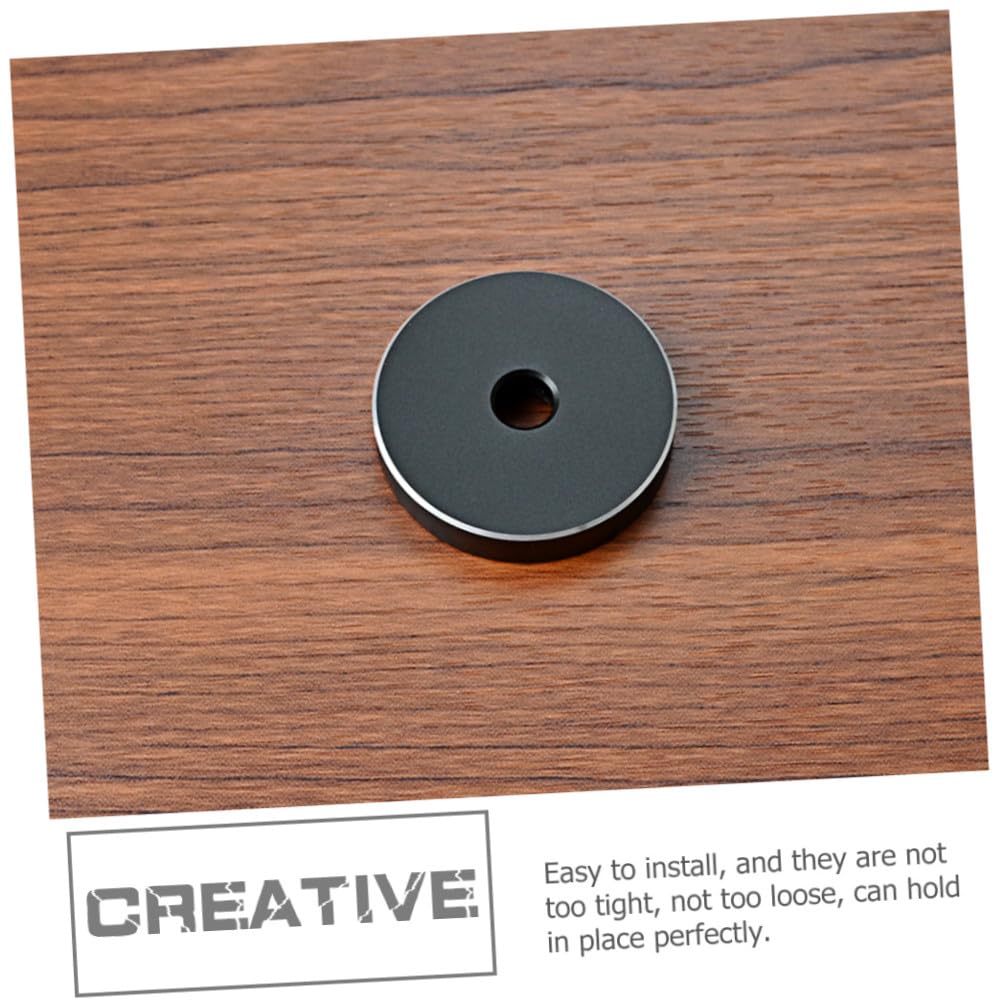 ARTIBETTER Giradischi in Alluminio Da 4 Pezzi Adattatore Per Fonografo in Metallo Inserto Robusto Per Adattatore 45 Giri in Vinile Facile Da Installare E Mantenere.