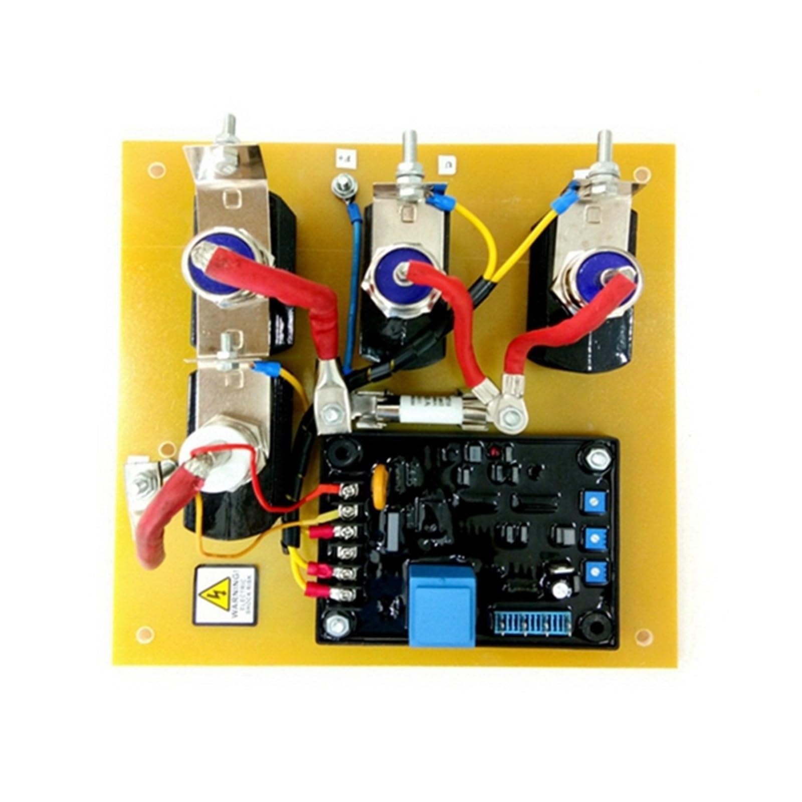 Oumifand 100A 380V Brush Avr 220V 380V 75A Avr-75A Gavr Gavr-75A 100A Avr-100A Gavr-100A Big Board For Generator 1Pcs(100A 380V)