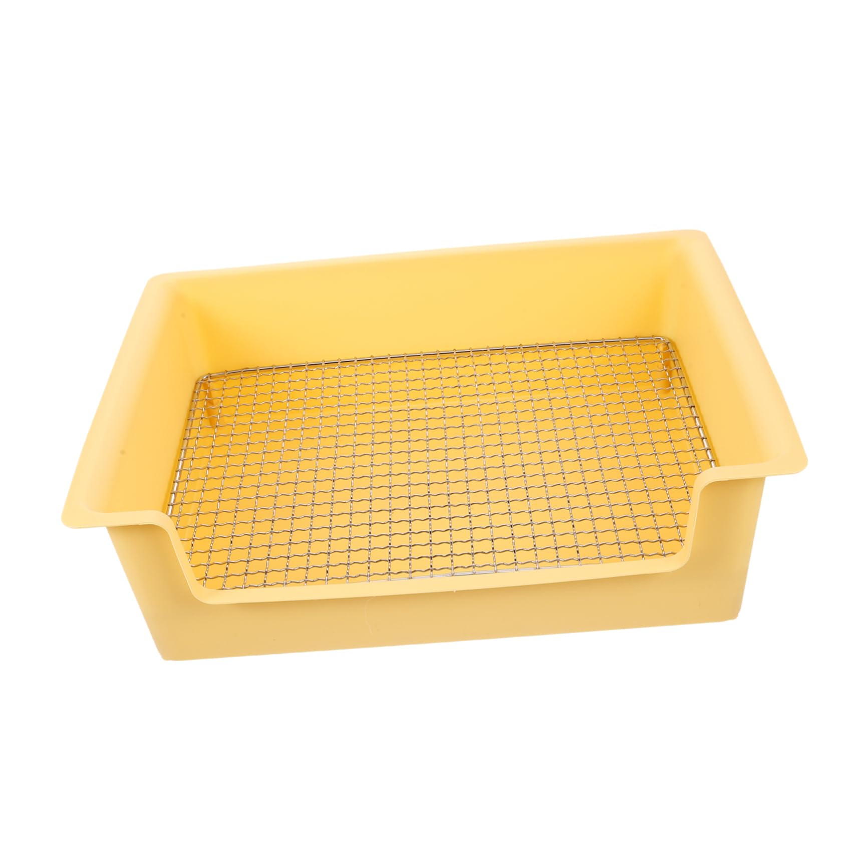 Abaodam Lettiera Per Conigli e Piccoli Animali Vasino Per Criceti Porcellini D'india e Cincillà in Pp Toilette Riutilizzabile Per Addestramento Accessorio Per Gabbie e Casa Design Pratico e Resistente