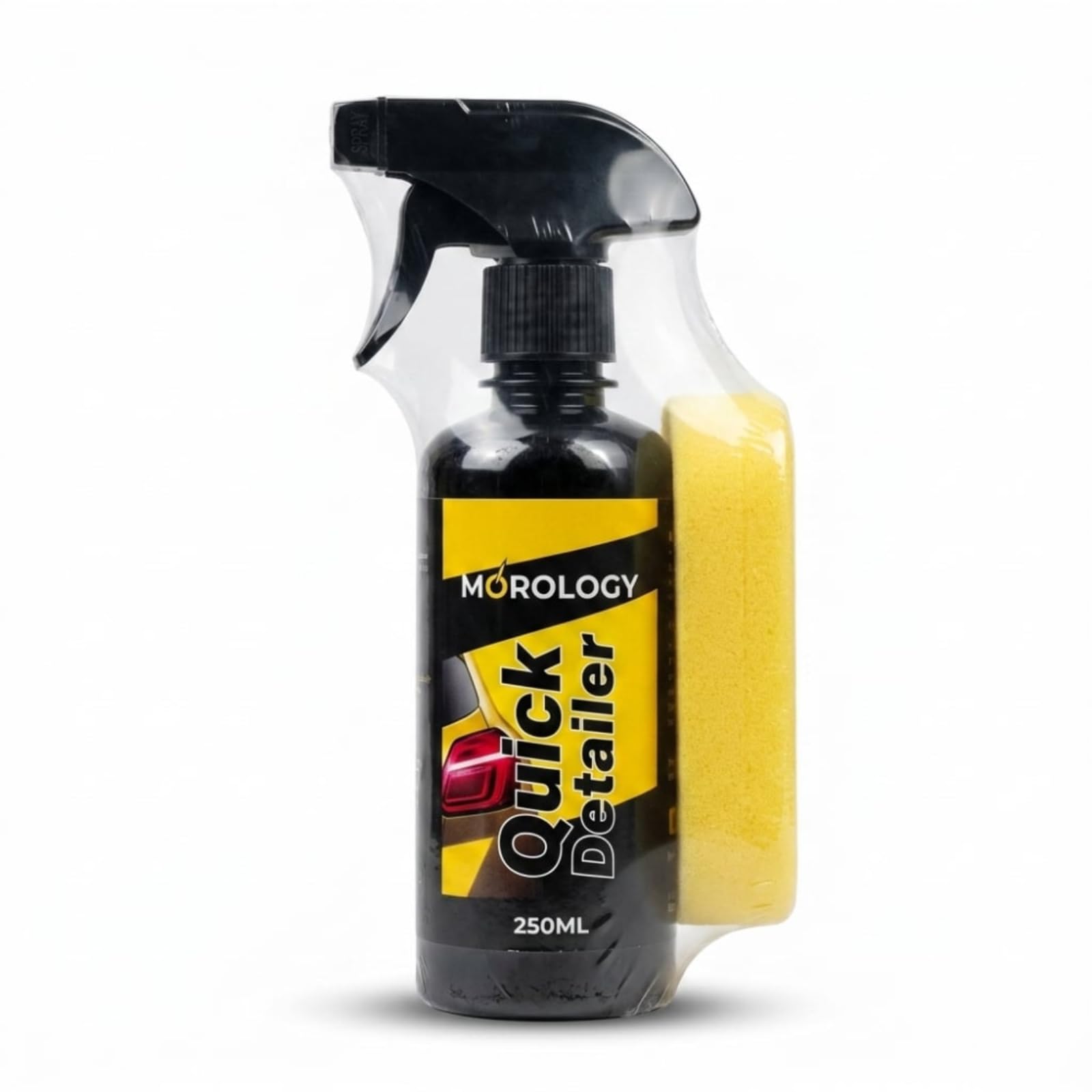 Morology Quick Detailer Spray 250ml with Foam Sponge Applicator – Car Polish Spray for Instant Shine, Dust Removal & Paint Protection-picture-16