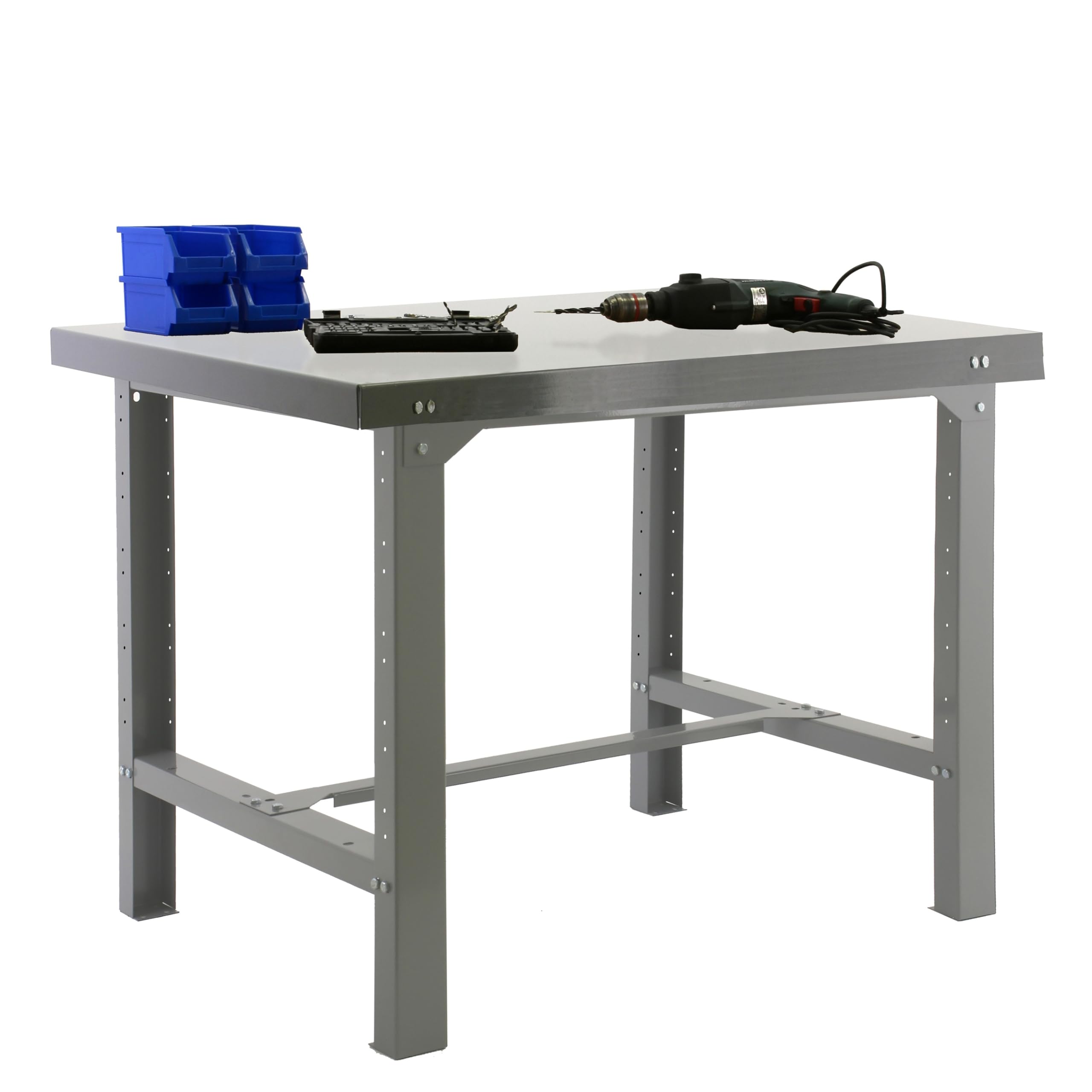 Simon Rack Banco de Trabajo BT6, Capacidad 600 kg, 830x1500x730 mm, Gris