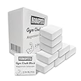 Gym Chalk Magnesium for Weight Lifting Chalk Powder，Magnesium Carbonate Athletic Chalk Block 8 Pcs Gifts for Rock Climbers Excellent Grip, Chalk Block for Gymnastics, Bouldering,Rock Climbing