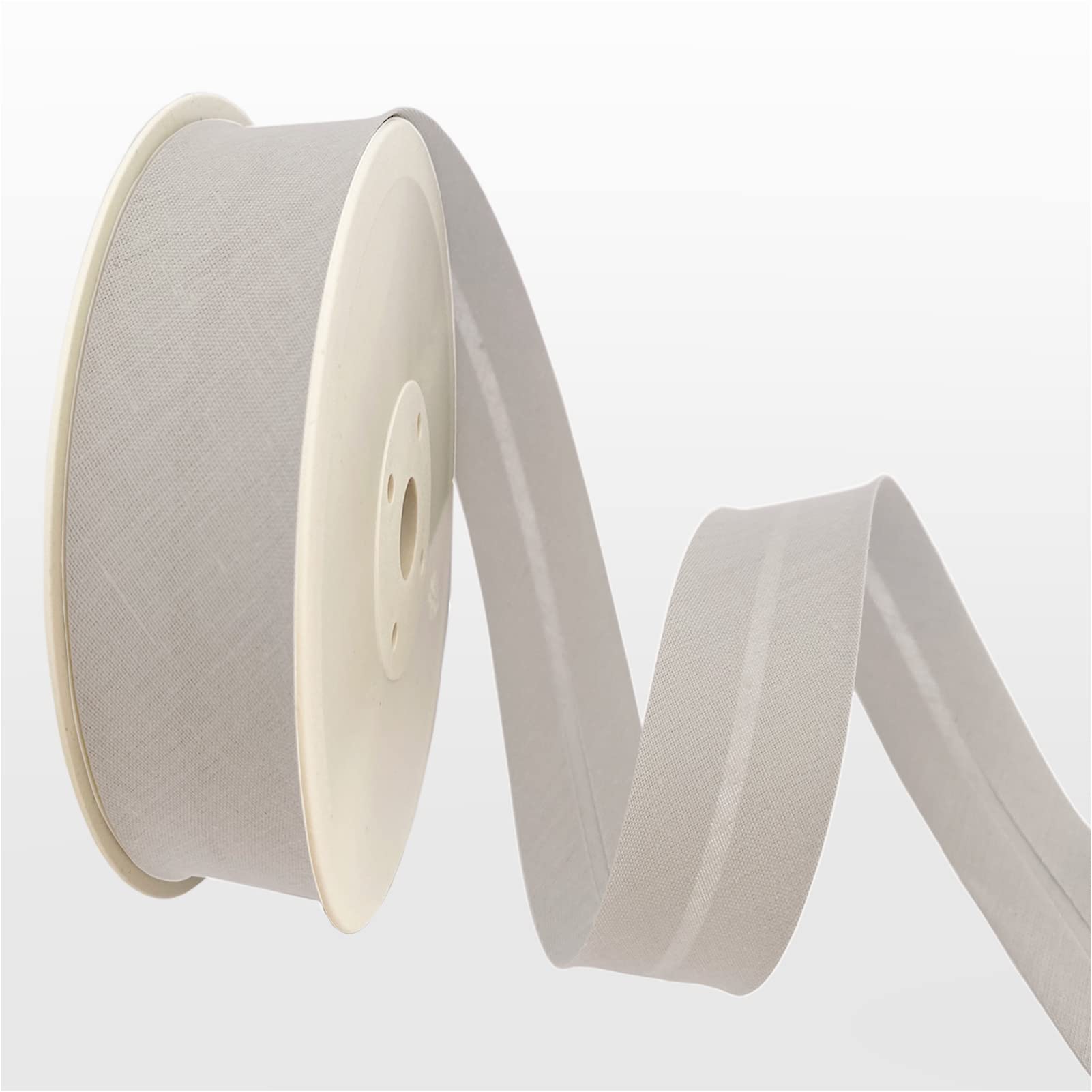 TEXTEX = Bies de 20mm de Ancho. 50% Algodón y 50% Poliéster. Pieza de 10m - (Blanco) — view 44