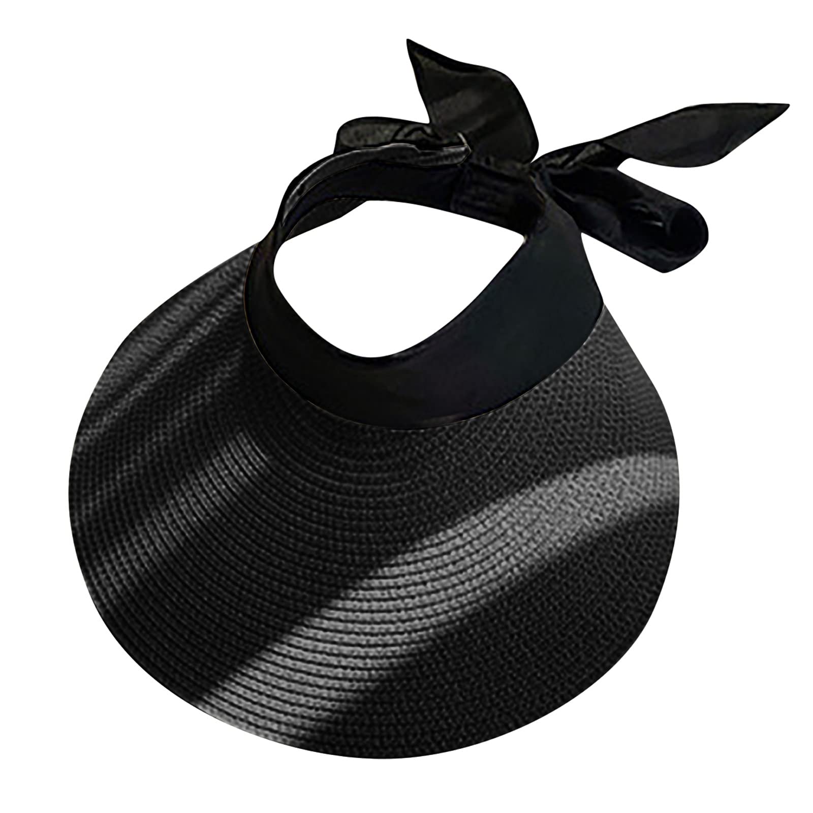 KobileeSummer Beach Hat Sunscreen Hat Sunshade Women's Big Vacation Baseball Caps Cable Guy Hat