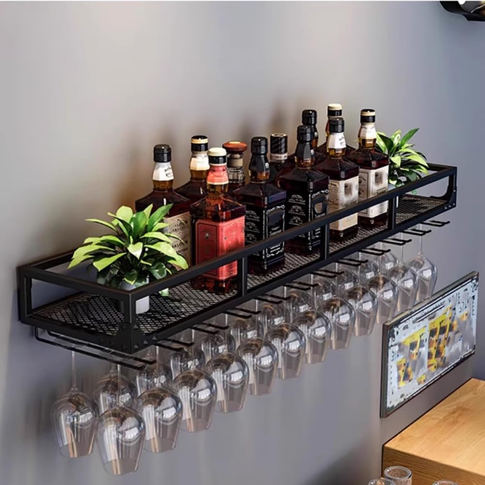 Portabottiglie da parete per bar e hotel, contiene vino, birra e champagne, soluzione elegante