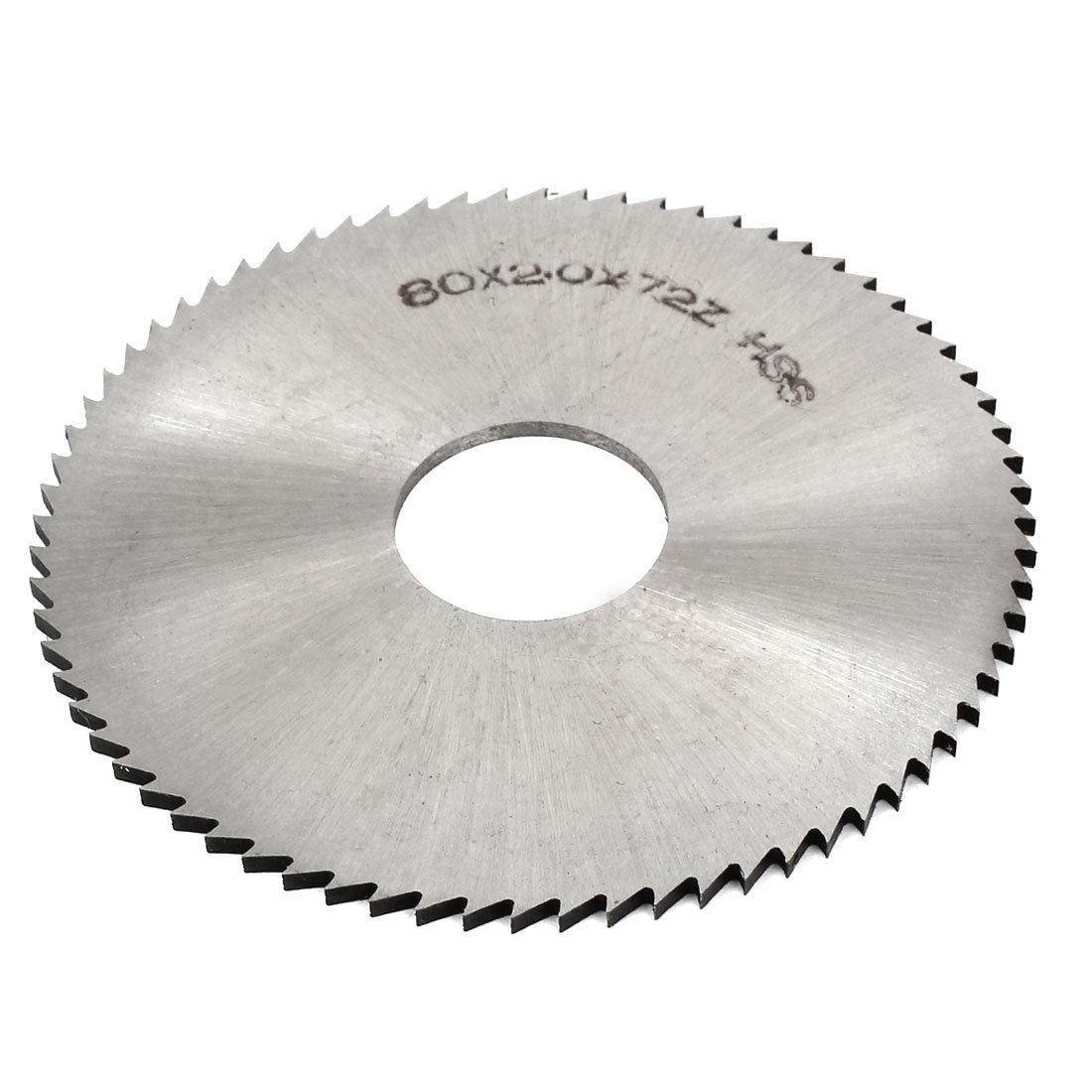 uxcell 80mm OD 2mm Thickness 72 Teeth Circular Machinist Milling Cutter Slitting Saw