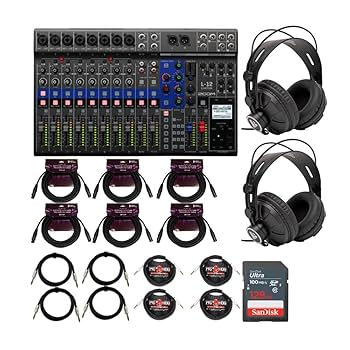 Amazon | Zoom LiveTrak L-12 12チャンネルデジタルミキサーと