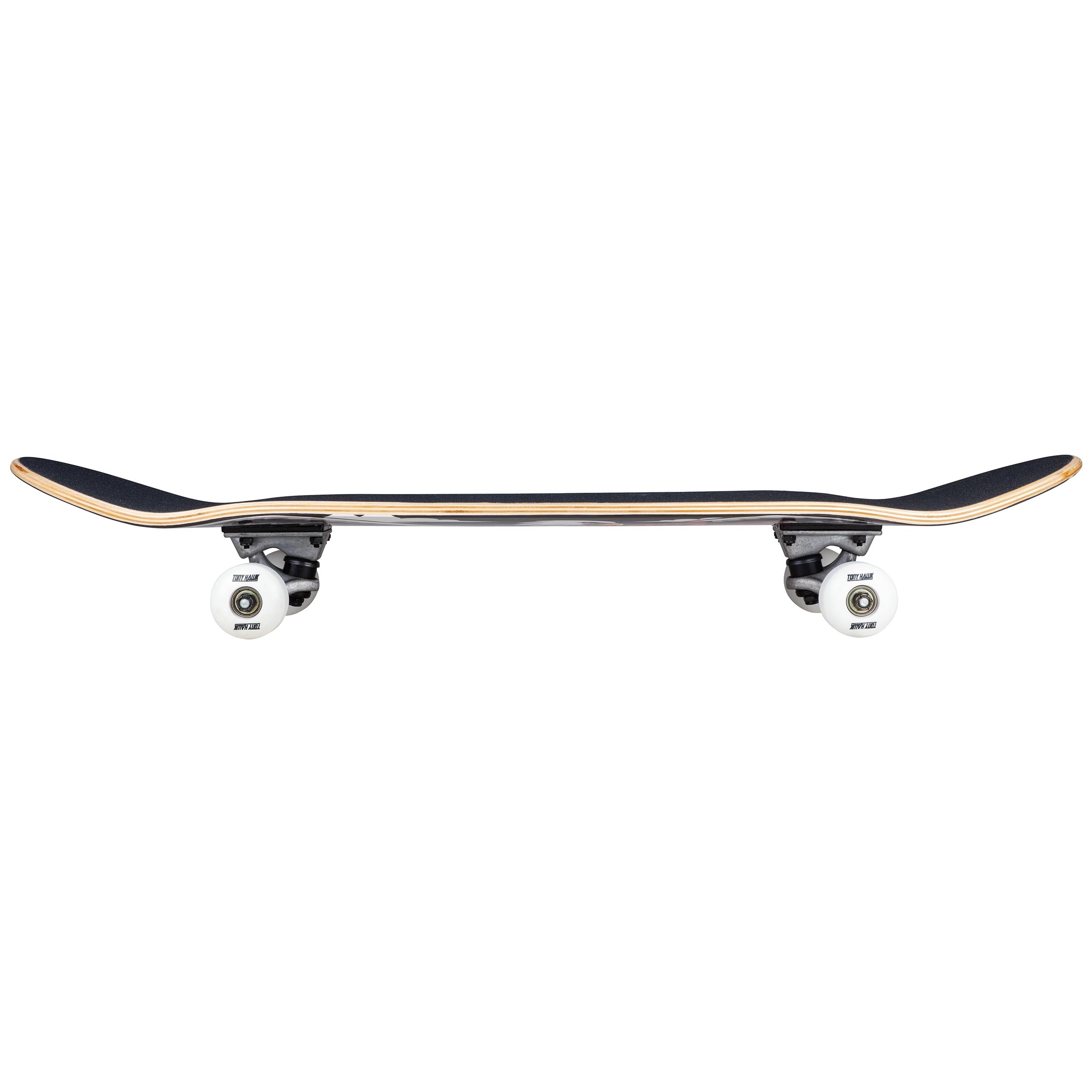 Tony Hawk SS 180 Complete Longboard, Dorośli Unisex, Czarny/Czerwony (Wielobarwny), Jeden Rozmiar