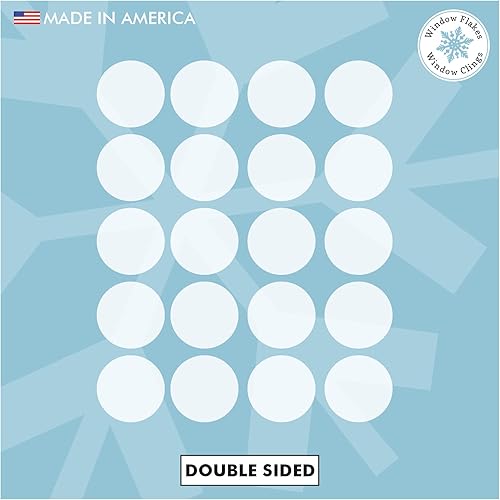 Miniatura 6 de 20 calcomanías de seguridad de vidrio grabado para vidrio  Calcomanías redondas de concientización de vidrio de 2 pulgadas (1.969 in) para puertas