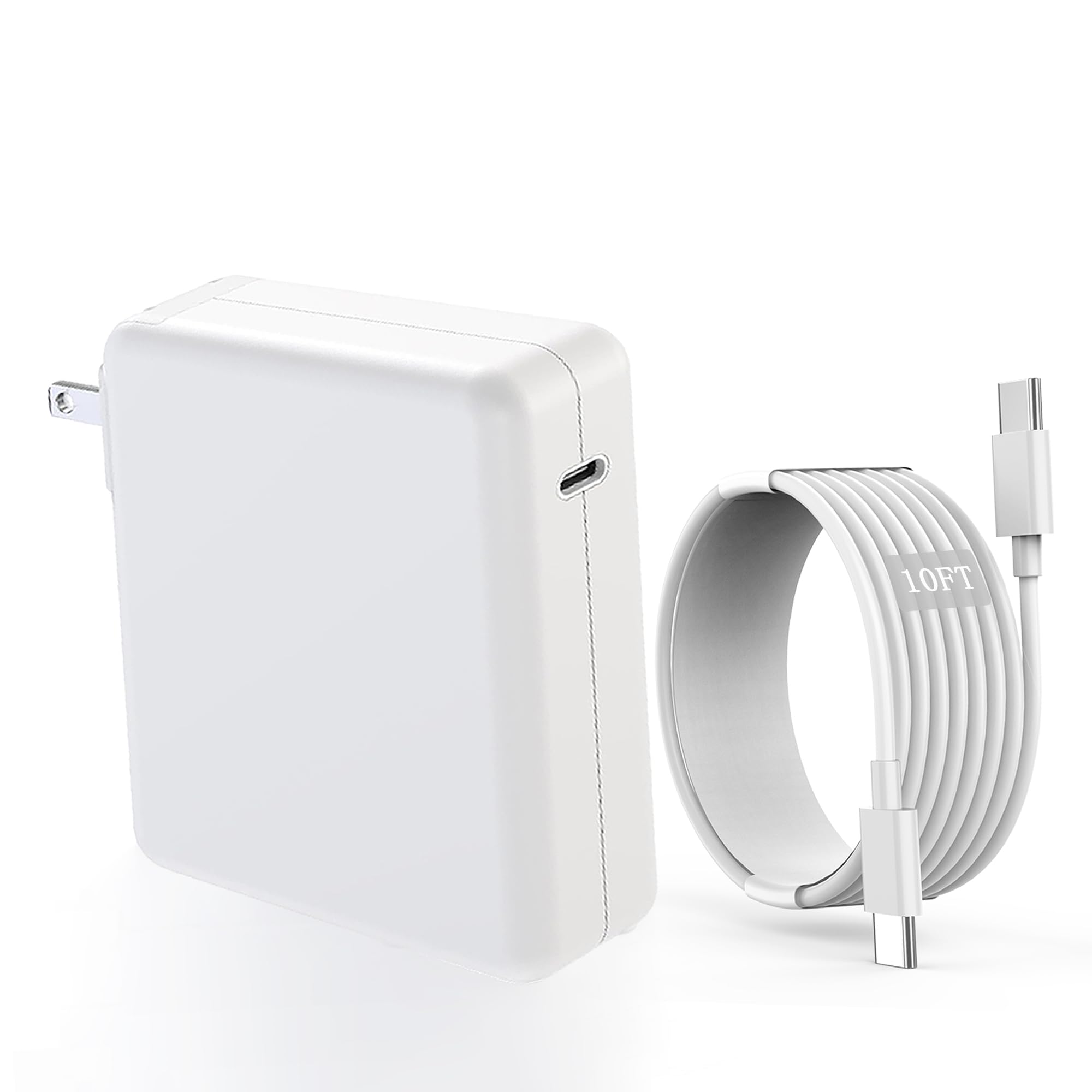 Macbook Pro Charger 140w USB C Fast Charger Power Adapter with 10Ft Fast Charger Cable, Compatible MacBook Pro/Mac Book Pro 16 15 14 13 inch, Macbook