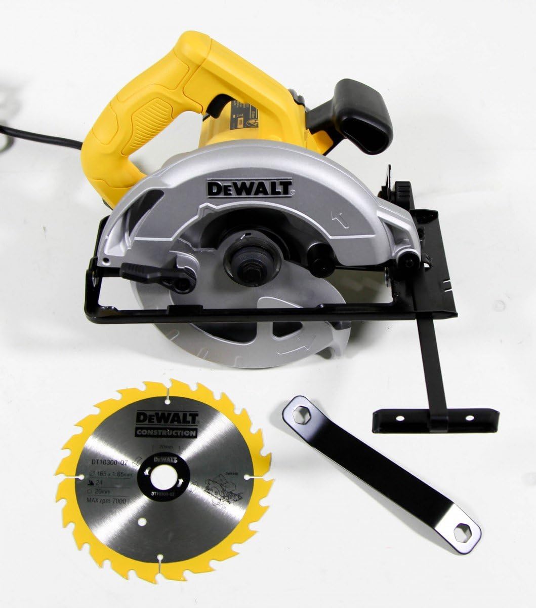 Image secondaire de DeWalt DWE550-QS Scies Circulaires 750 W Jaune/Noir/Gris 15,9 cm