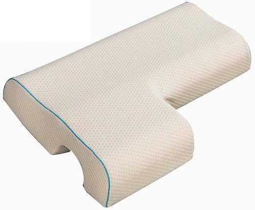 Miniatura 21 de Trendy Moon - Almohada arqueada de espuma viscoelástica para parejas, almohada arqueada con espuma viscoelástica de rebote lento para descansar