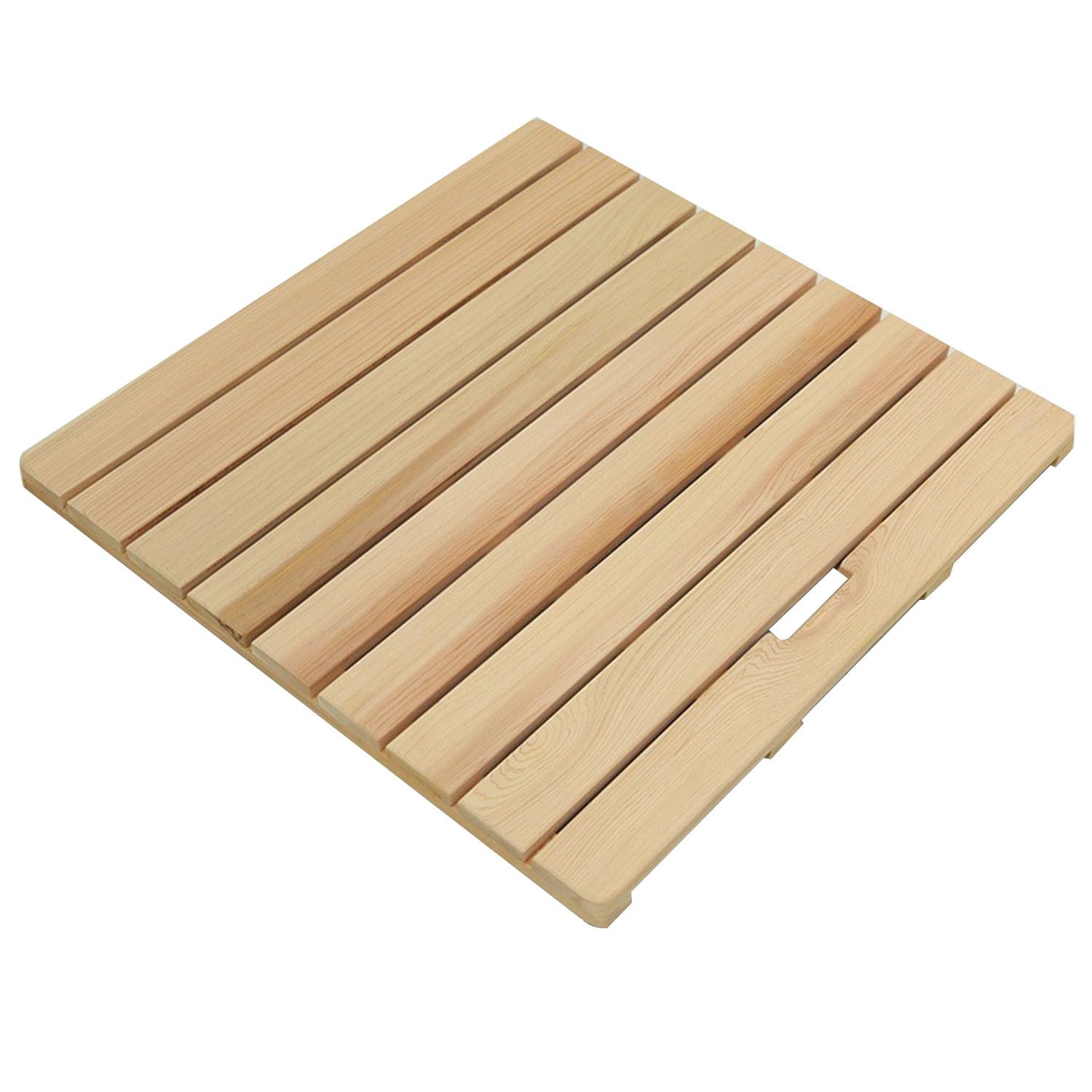 YSZBD Caillebotis De Douche Bois, caillebotis Exterieur,Caillebotis pour la Douche,Salle de Bain, Piscine, Sauna,Tapis de Douche antidérapant(Wood,60×120cm)