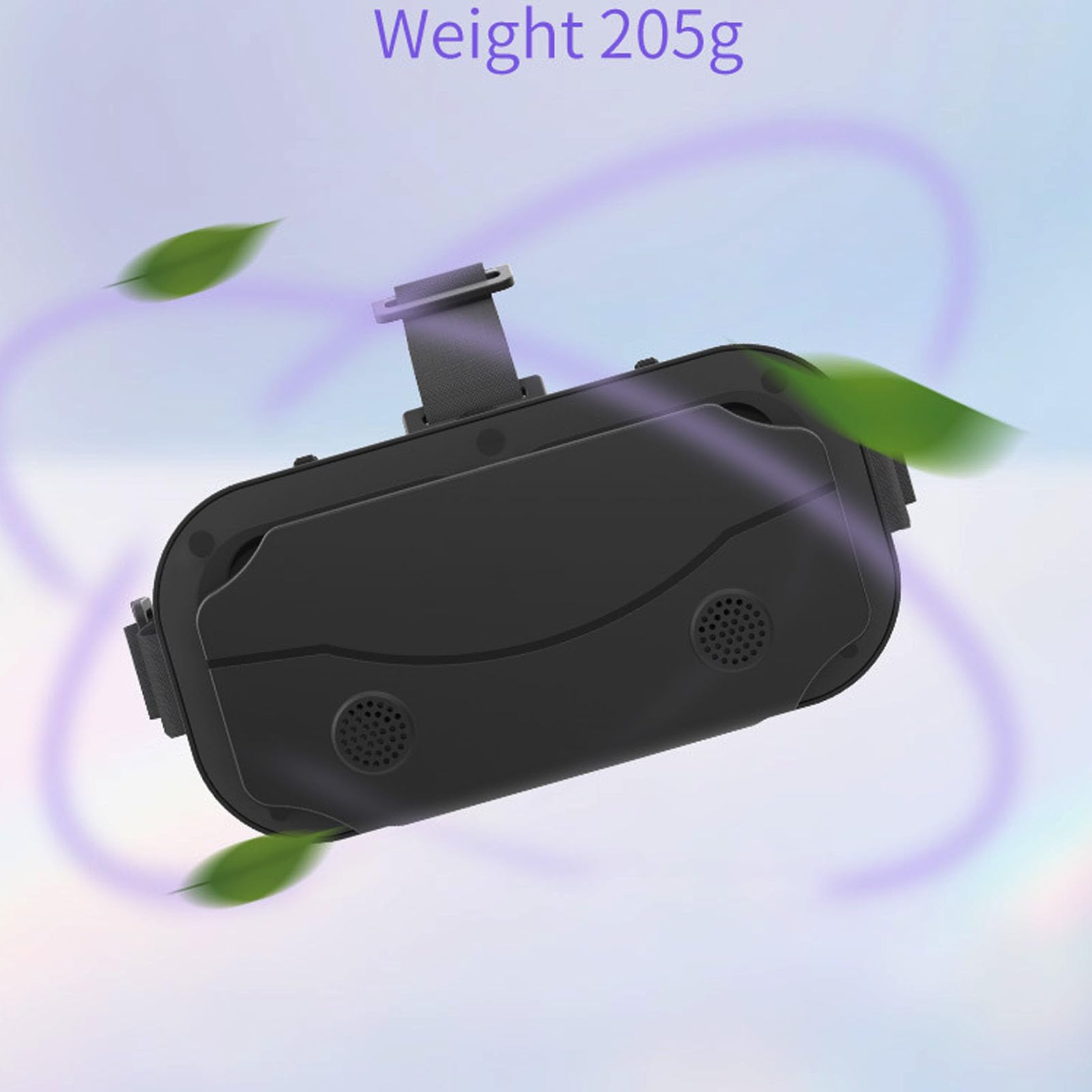 Auricolare VR per 4,7 a 7 in Telefono, Virtual Reality 3D Glasses VR Smart VR Goggles per Film di Giochi per Cellulari, da 58,5 a 70,5 Mm IPD Regolabile, per Persone con Miopia