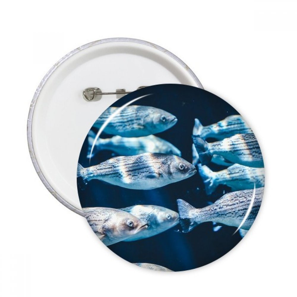 Pins poissons marins DIYthinker pour sac et veste - 3