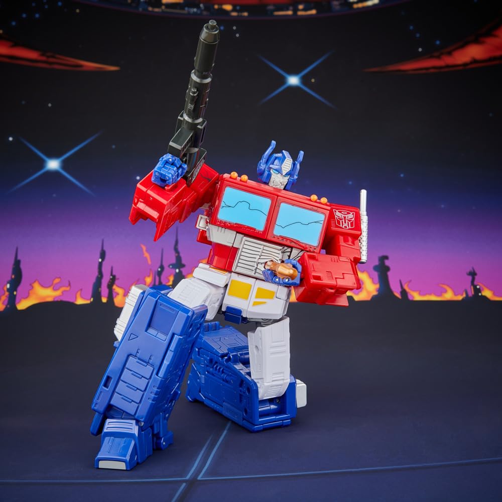 Transformers Figurine d'action Studio Series MTMTE Le leader du film Optimus Prime