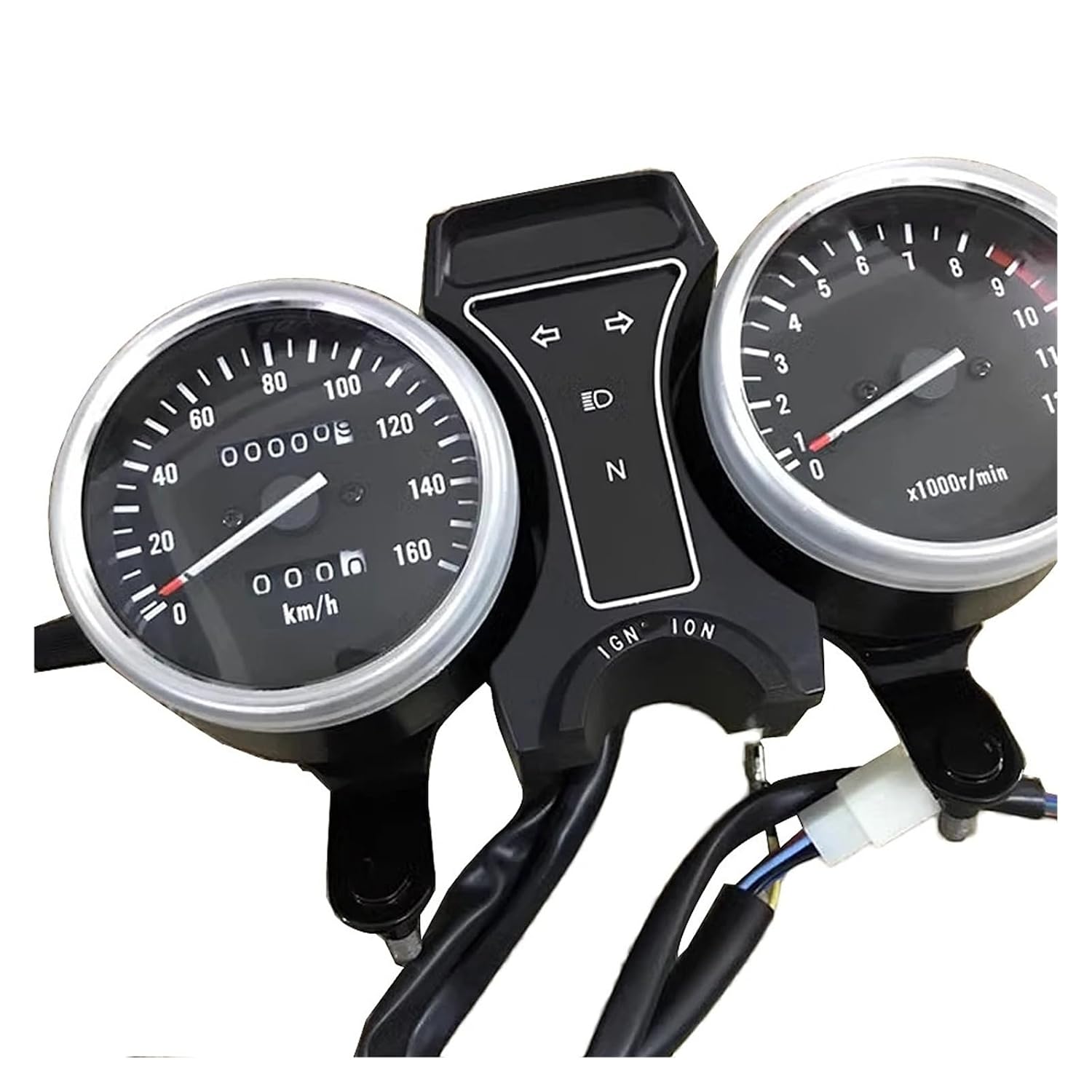 Motorcycle Speedometer Tachometer Motorcycle Mechanical Speedometer Digital Gauge Tachometer Odometer for Su&zuki GN250 250 Gear Spare Parts