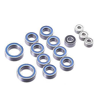 1/24 Ball Bearings Kit Upgrade for Losi Micro-B Micro-T RC Cars | Fits Losi Micro-B / Micro-T - Stainless Steel Upgrade - Replacement Parts