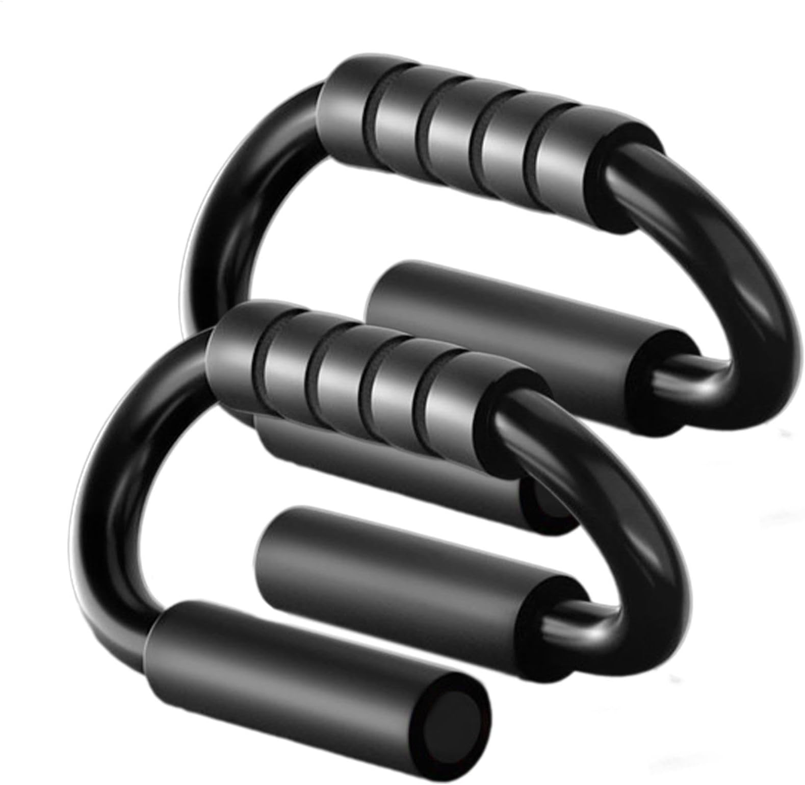 Pus-h Up Ba-r Grips - Pus-h Up Ba-r Stands, Thick Non Slip Grip Pus-h Up Ba-r, Unique Sturdy Structure Pus-h Up Stands, Perfect Strength Training Home Gym Pus-h up Handles for Floor, Gym Exercise Equi