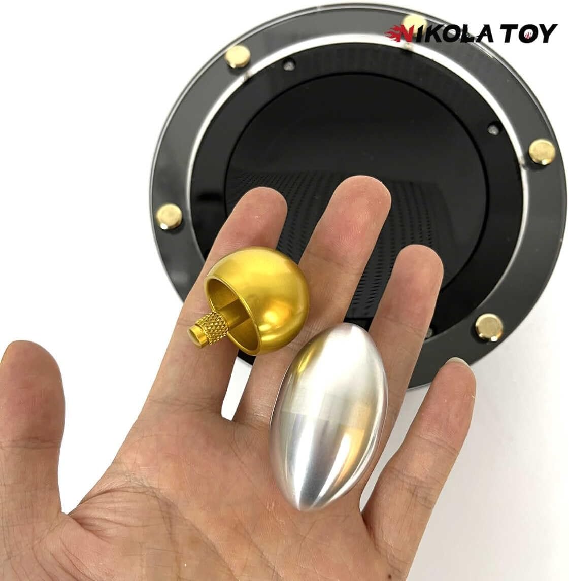 Creative Tesla Columbus Eggs - Fun Physics Experiments Kit for Adults | Multifunctional STEM Toy for Science Education & Hands-On Learning (Egg)