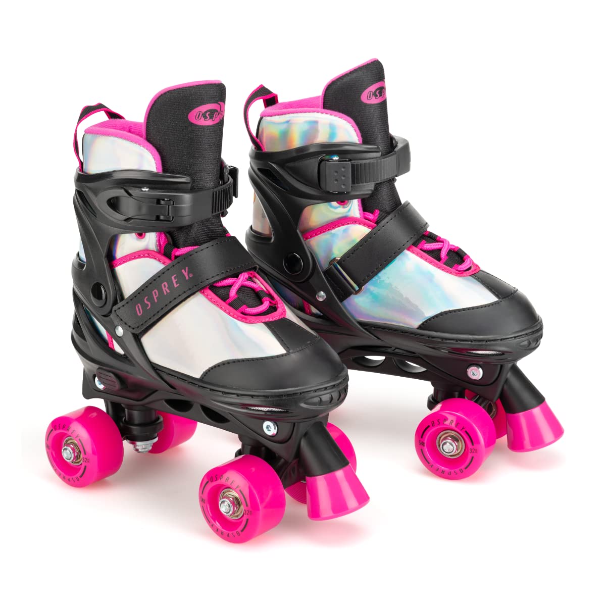 – Kids Roller Skates, Adjustable Quad Skates