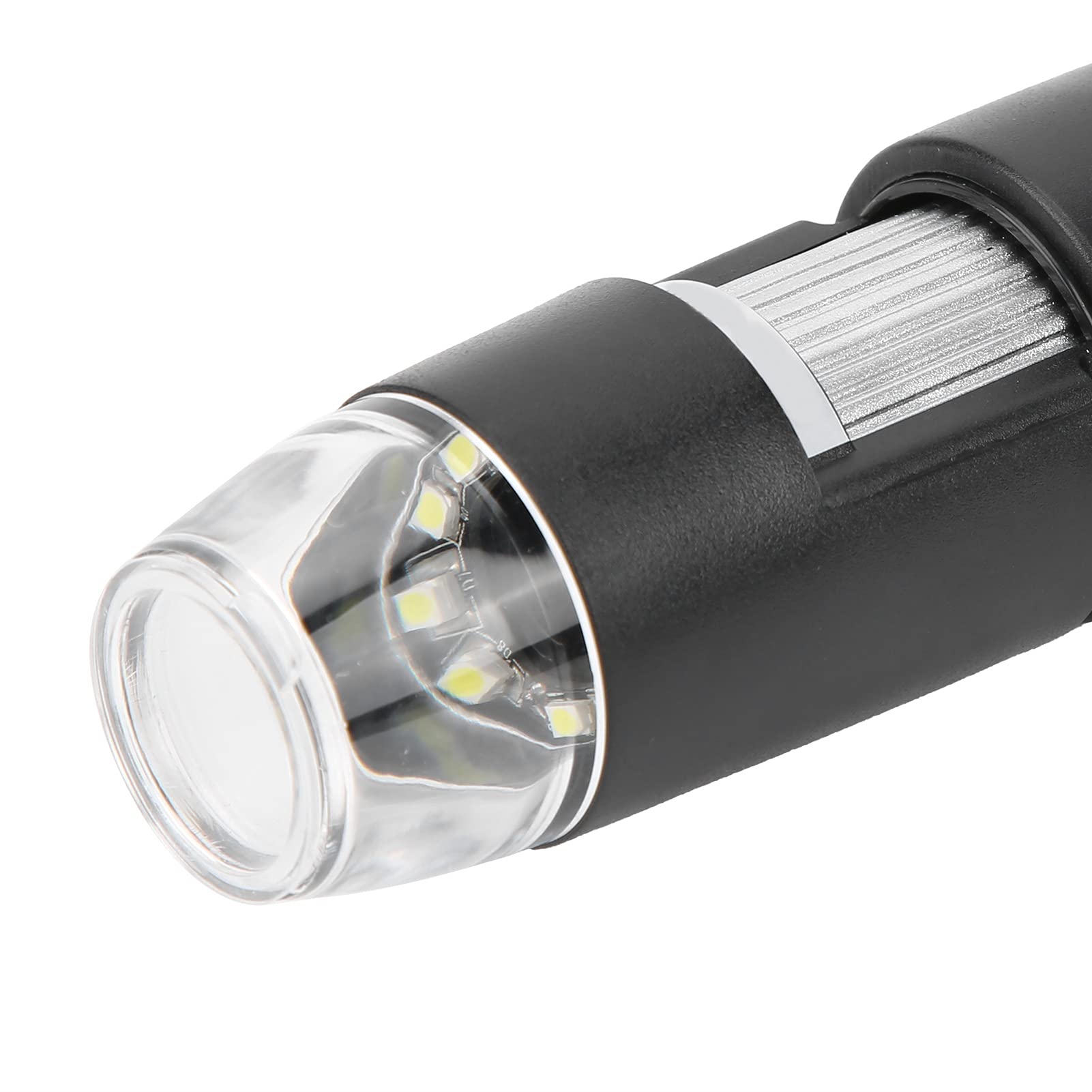 Cocoarm Microscopio Wifi, Telecamera di Ispezione HD USB Portatile per Microscopio Digitale 1600 X 1200 CMOS 1400mAh Ricaricabile con Luce LED per l'osservazione di Piccoli Oggetti Studenti