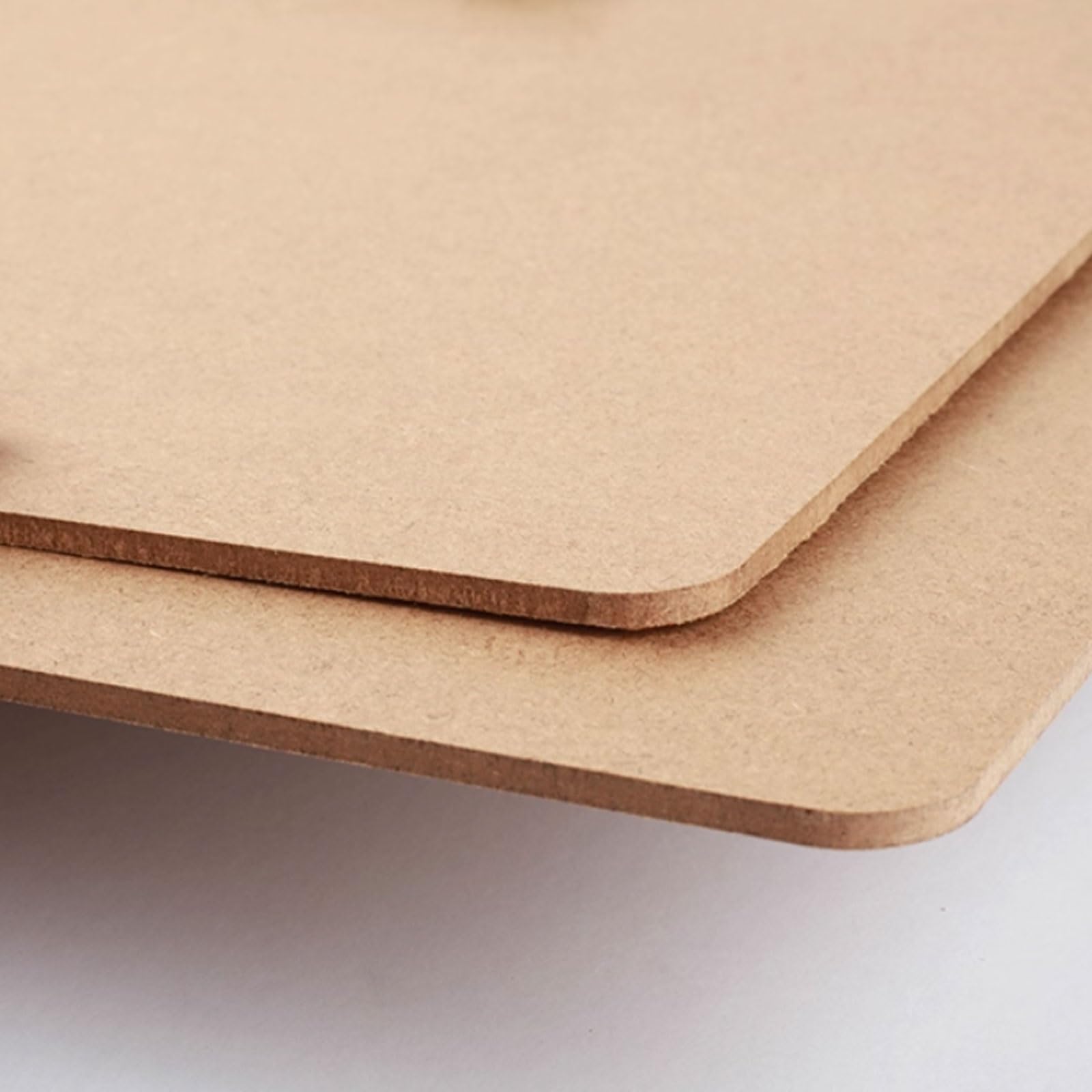 Carpeta de papel horizontal gruesa 4K con doble clip, tablero de archivo multifuncional, bloc de escritura rígido, fácil de transportar(2 pcs)