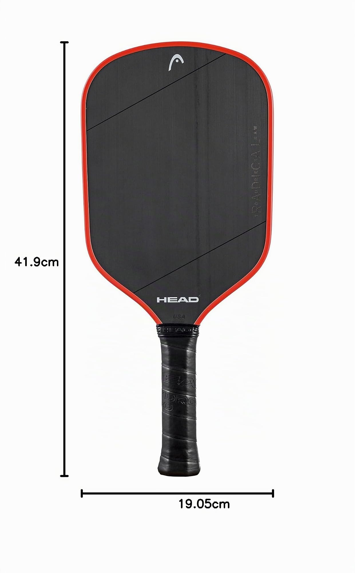 Head Radical Tour EX Raw - Racchetta da pickleball