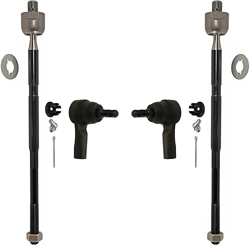 Miniatura 92 de Detroit Axle - 4 barras de acoplamiento delanteras para Chevrolet Trailblazer GMC Envoy 2002-2009 2003 2004 2005 2006 2007 2008 Reemplazo de