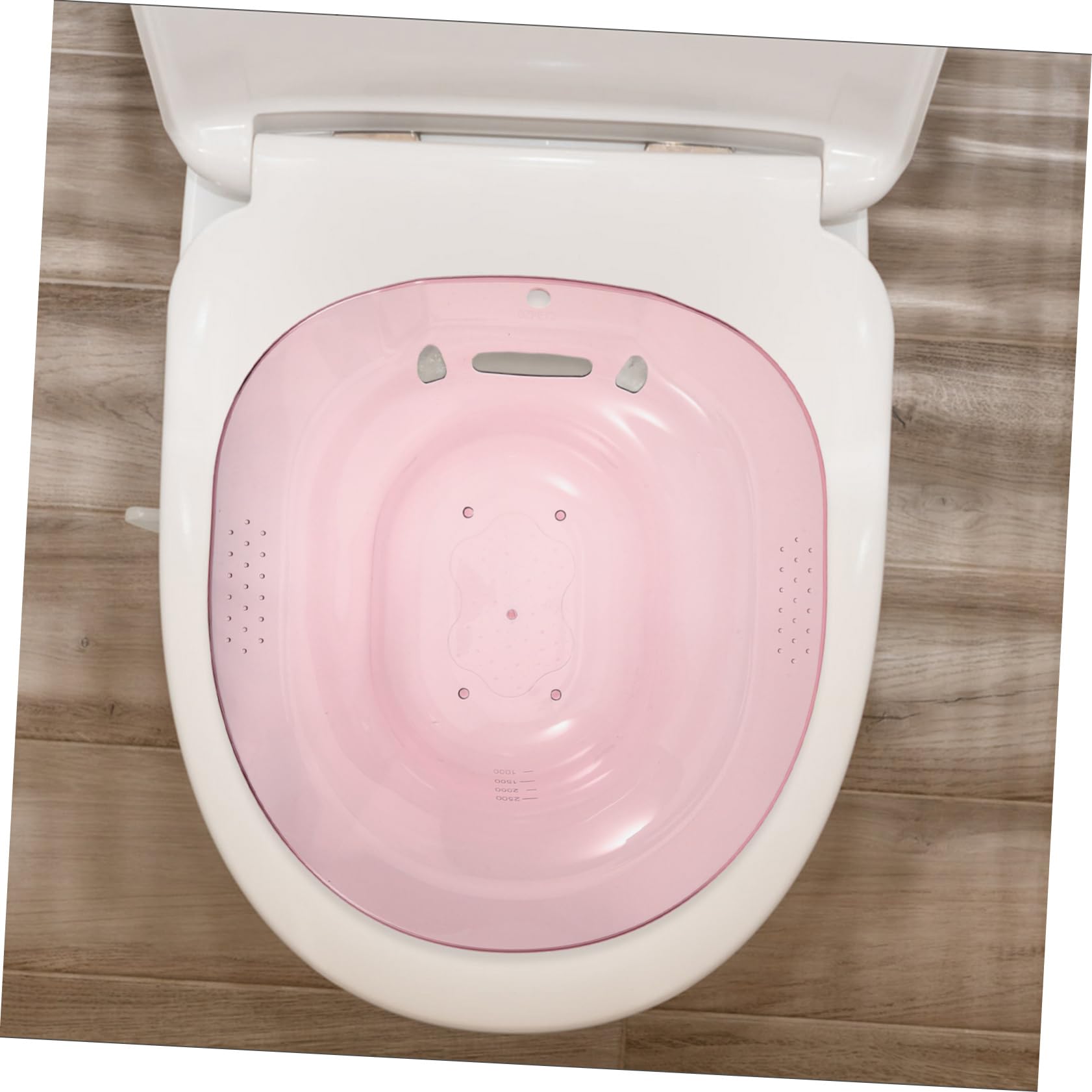 Sitzbad Basin Pet für Schwangere und Senioren Robustes Langlebiges Design Einfach zu Reinigen Lagern zur Linderung von Beschwerden für Körperpflege