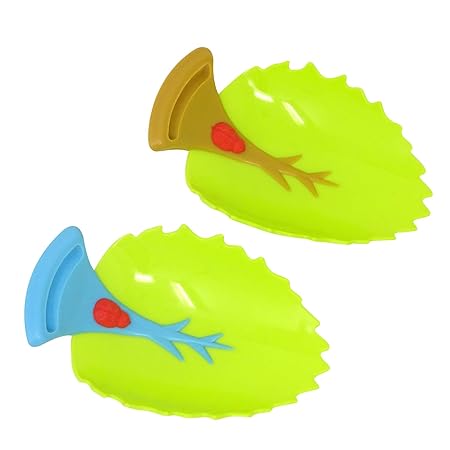 Honbay 2PCS Leaf Faucet Extender Sink Handle Extender Safe and Fun Hand-Washing Solution for Children